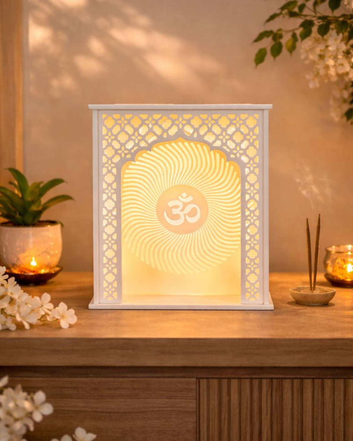Corian Mandir For Home